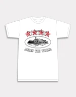 Corteiz 4Starz Alcatraz T-shirt White