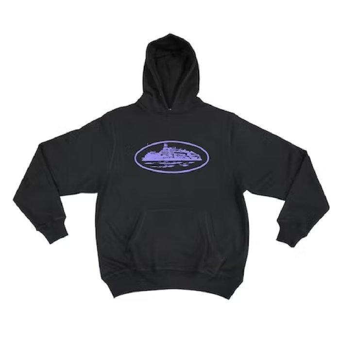 Corteiz hoodie || Corteiz Alcatraz Hoodie – Black/Purple
