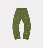 Corteiz Alcatraz Pattern Tracksuit Khakhi