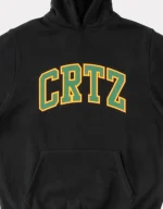 Corteiz Dropout Hoodie Black