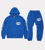 Corteiz Gasolina Tracksuit Royal Blue