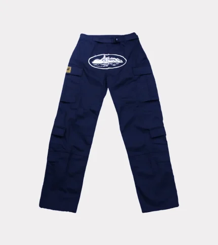 Corteiz Guerillaz* Cargo Pants Navy