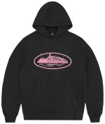 Corteiz Alcatraz V2 Hoodie Black Pink